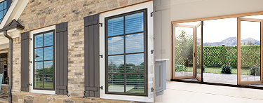 Banner image showing homes with doors and windows from Signature Window and Door Replacement